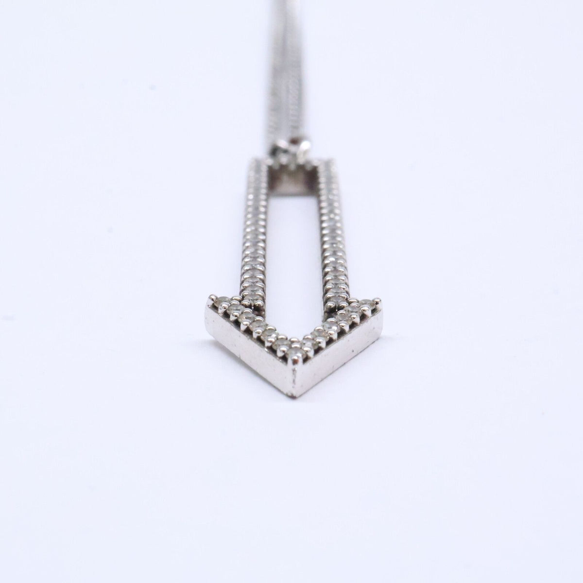 Celine Crystal Arrow Long Chain — view 4