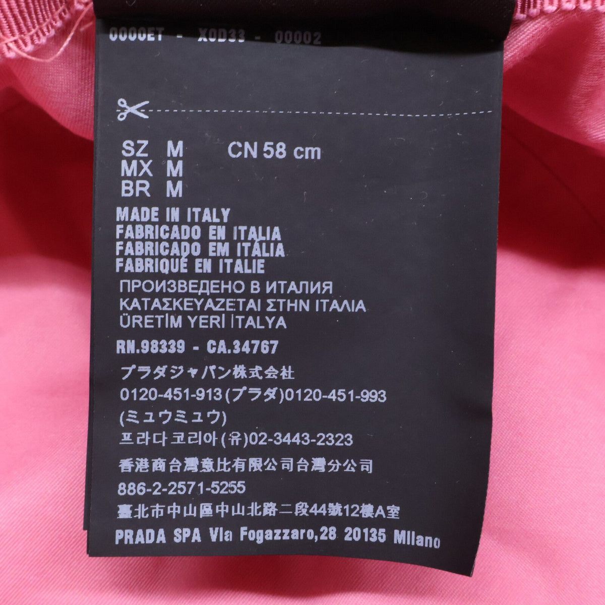 Prada Terry Cloth Bucket Hat — view 8