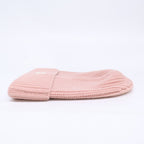 Celine Triomphe Cashmere Knit Hat with Patch — view 2