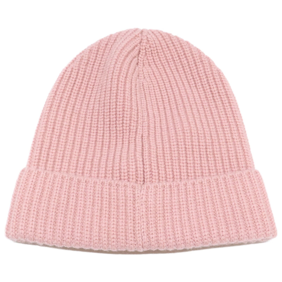 Celine Triomphe Cashmere Knit Hat with Patch — view 6