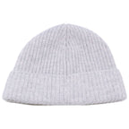 Celine Triomphe Cashmere Knit Hat with Patch — view 6