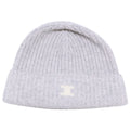 Celine Triomphe Cashmere Knit Hat with Patch