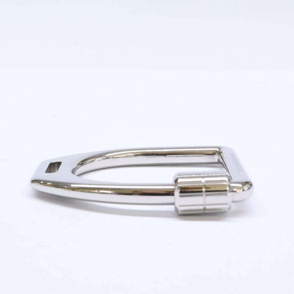 Hermes Etrier Ring Silver — view 4