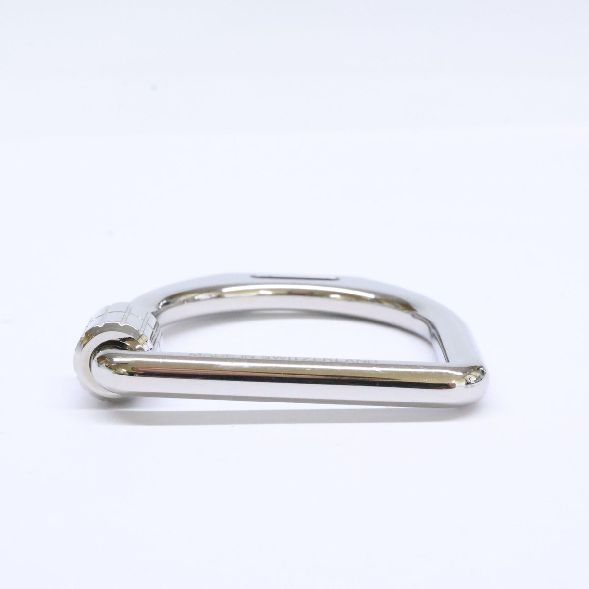 Hermes Etrier Ring Silver — view 3