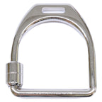 Hermes Etrier Ring Silver