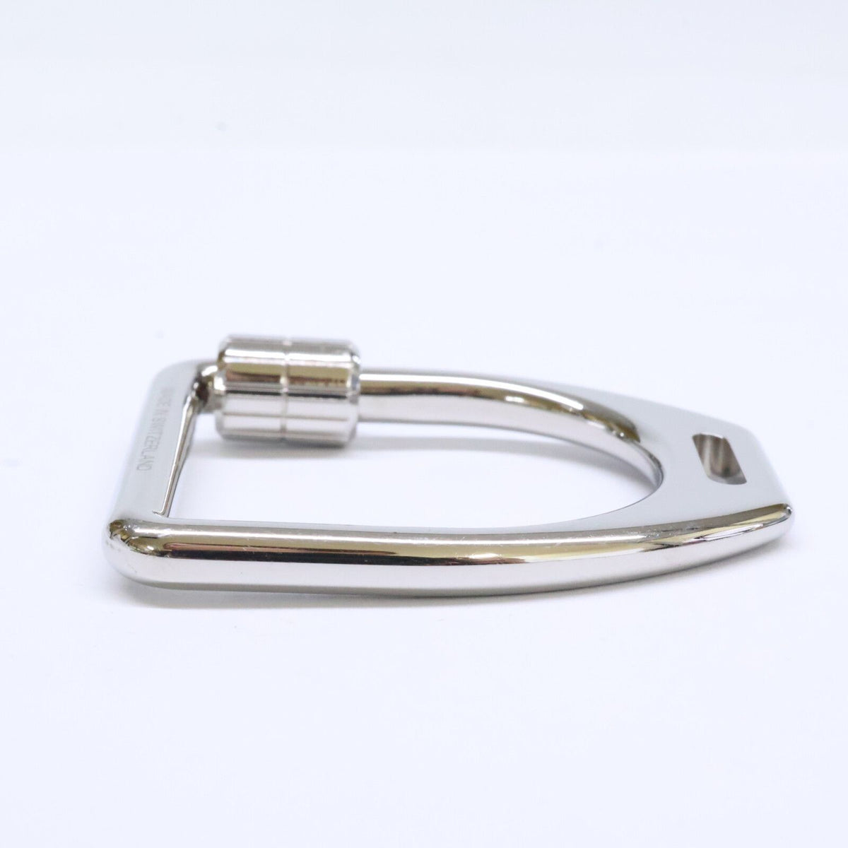 Hermes Etrier Ring Silver — view 2