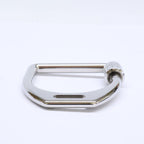 Hermes Etrier Ring Silver — view 5