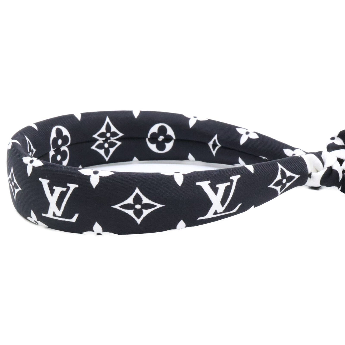 Louis Vuitton Bandeau Monogram Marbles Headband Silk — view 3