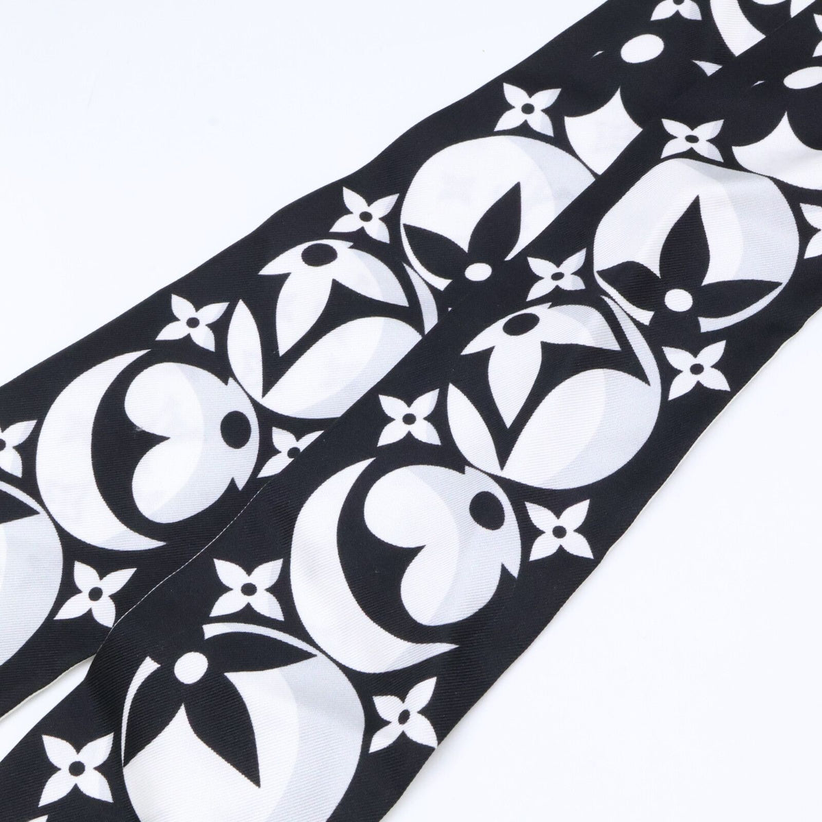 Louis Vuitton Bandeau Monogram Marbles Headband Silk — view 6