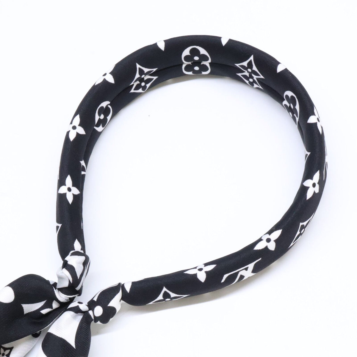 Louis Vuitton Bandeau Monogram Marbles Headband Silk — view 4