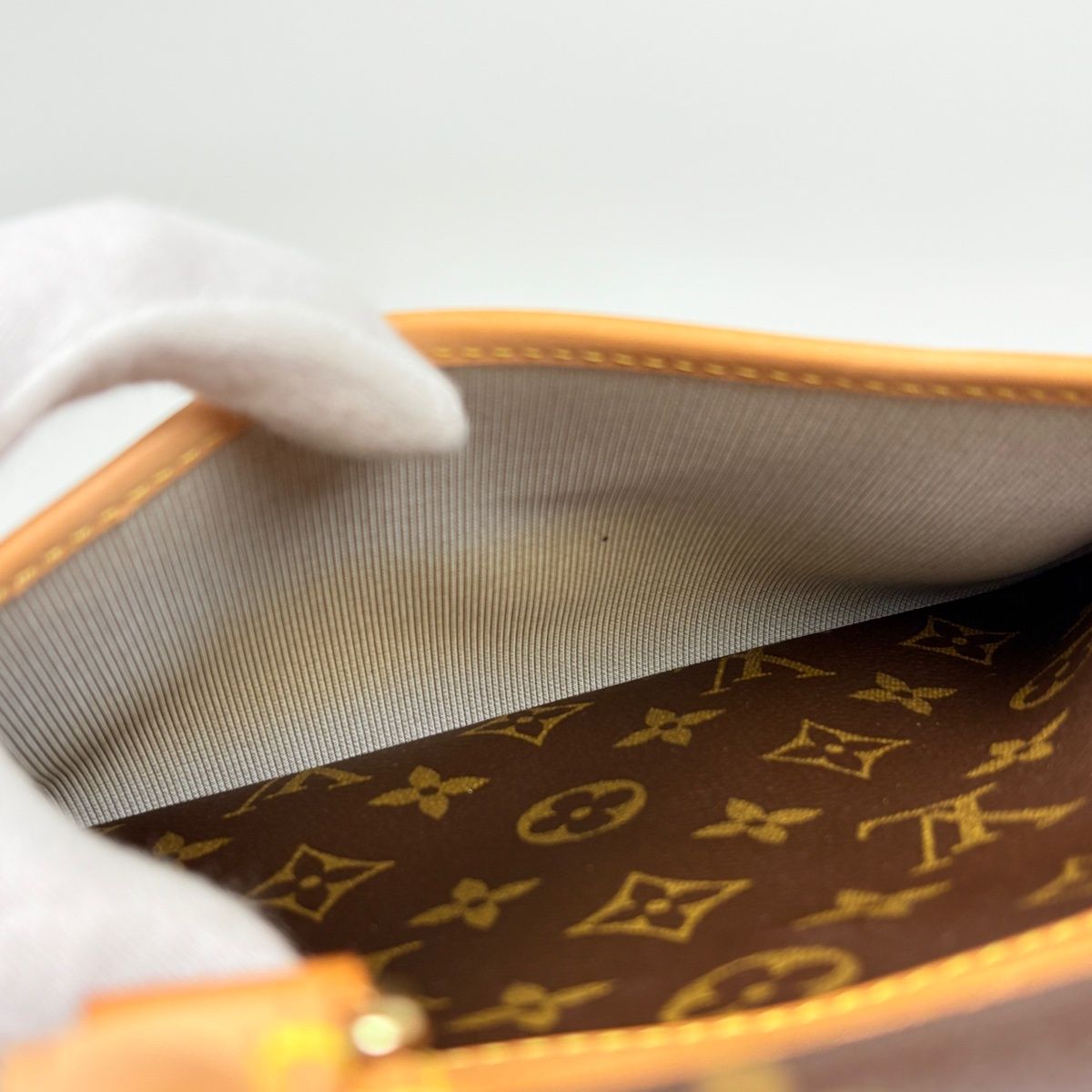 Louis Vuitton Trouville Boston Bag Monogram Brown — view 5
