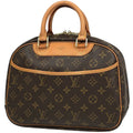 Louis Vuitton Trouville Boston Bag Monogram Brown