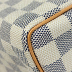 Louis Vuitton Speedy 25 Handbag Damier Azur White — view 3