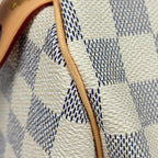 Louis Vuitton Speedy 25 Handbag Damier Azur White — view 4