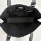 Loewe Tote Bag Anagram Buckle Horizontal Leather Black — view 7