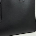 Loewe Tote Bag Anagram Buckle Horizontal Leather Black — view 4