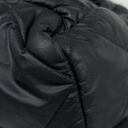 Chanel Backpack Quilted Snowflake Patch CC Logo Nylon Black — view 4