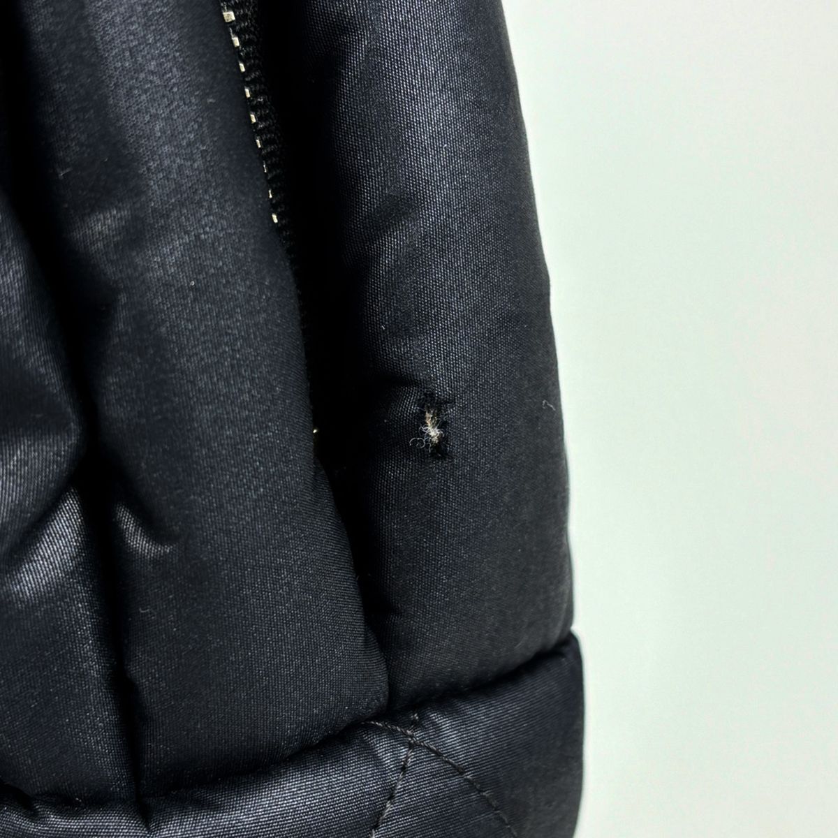 Chanel Backpack Quilted Snowflake Patch CC Logo Nylon Black — view 5
