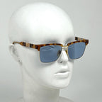 Gucci Sunglasses Demi Pattern Acetate Metal Brown Eyewear — view 6