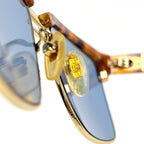 Gucci Sunglasses Demi Pattern Acetate Metal Brown Eyewear — view 4
