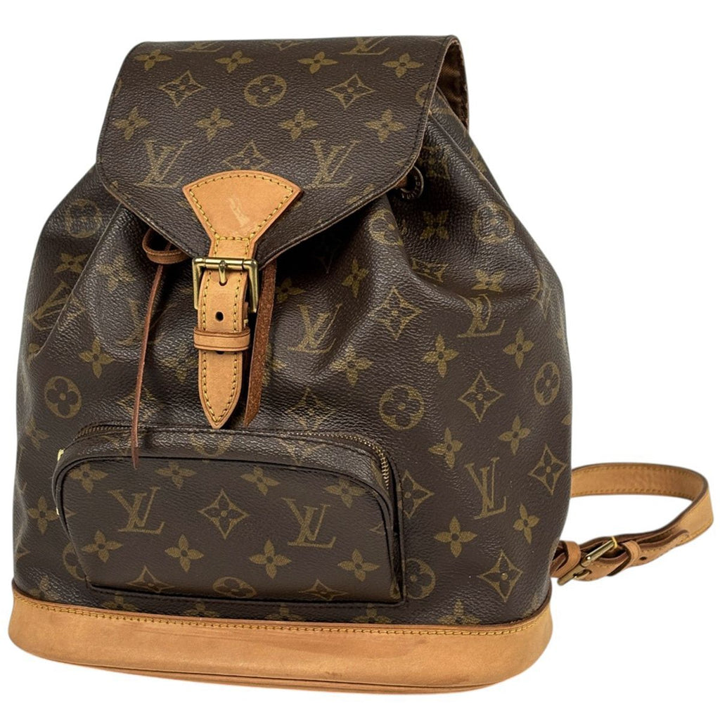Louis Vuitton Montsouris MM Backpack Monogram Brown