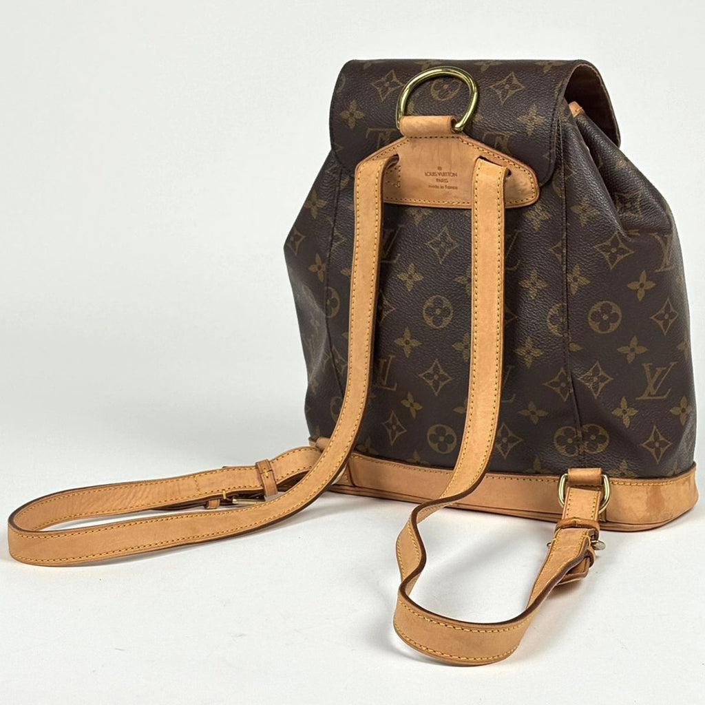 Louis Vuitton Montsouris MM Backpack Monogram Brown — view 2