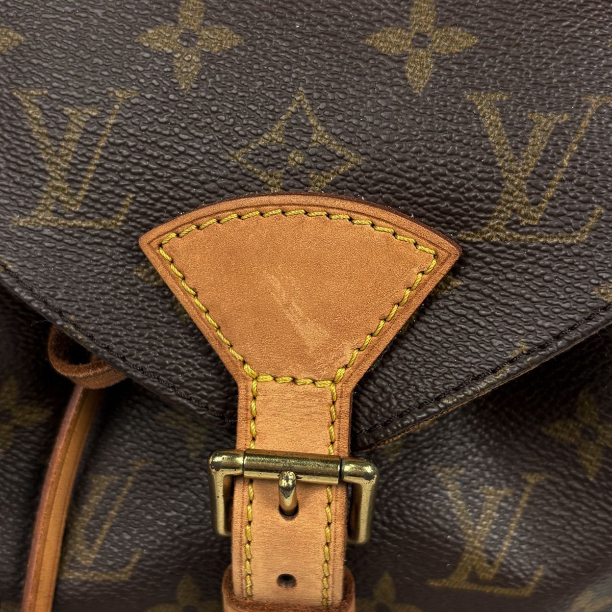 Louis Vuitton Montsouris MM Backpack Monogram Brown — view 6