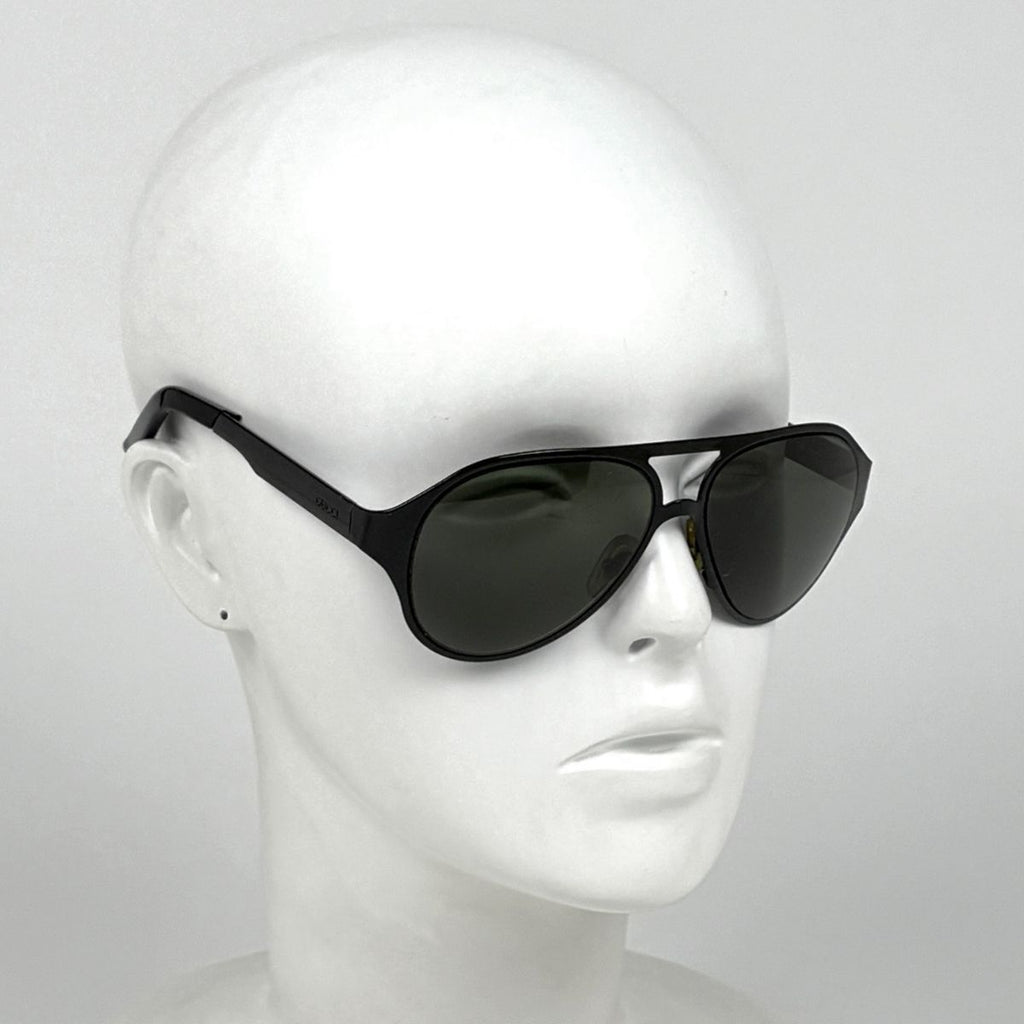 Gucci Sunglasses Metal Acetate Black Eyewear — view 6