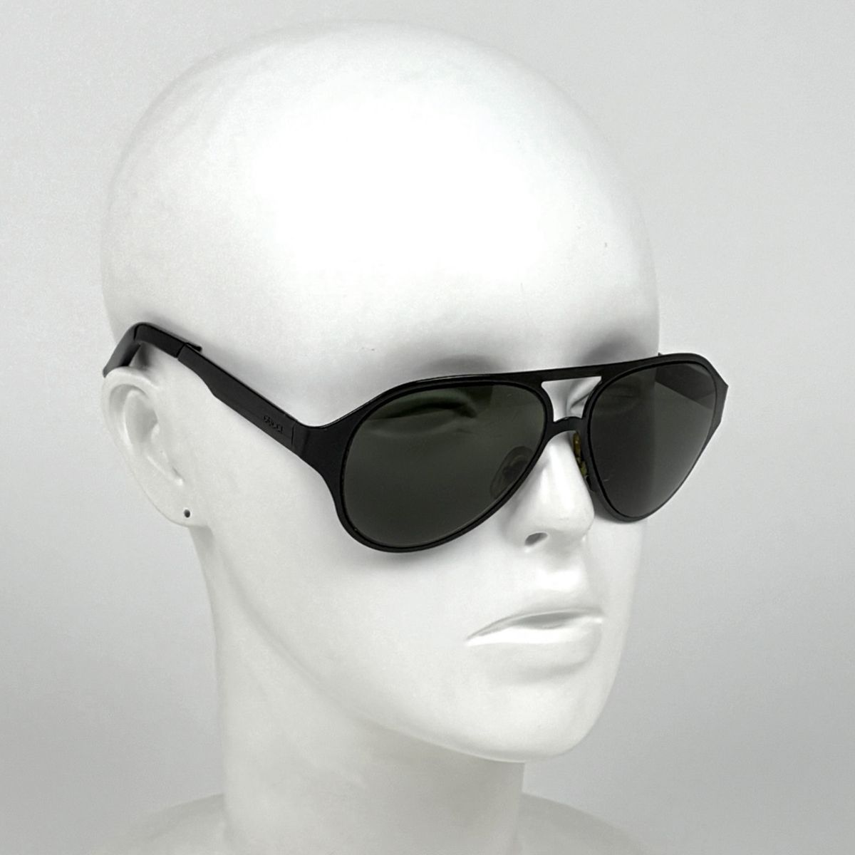 Gucci Sunglasses Metal Acetate Black Eyewear — view 6