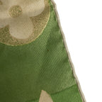 Louis Vuitton Scarf Monogram Silk Green Beige — view 5