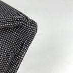 Hermes Herline Tote Bag GM Nylon Canvas Gray Black — view 4