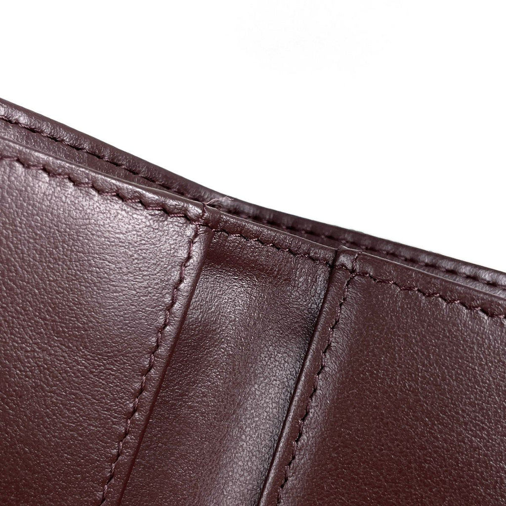 Chanel Trifold Wallet CC Logo Quilted Caviar Leather Black — view 5
