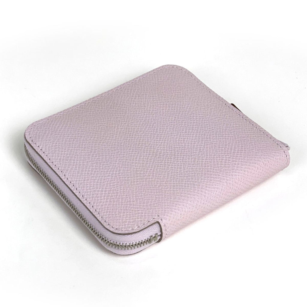 Hermes Azap Silk'in Compact Wallet Veau Epsom Mauve Pale — view 2