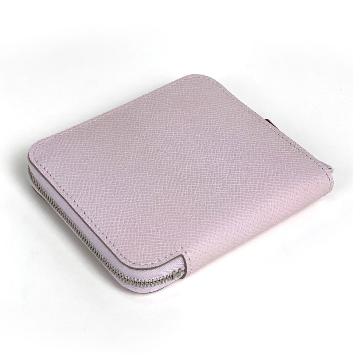 Hermes Azap Silk'in Compact Wallet Veau Epsom Mauve Pale — view 2