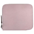 Hermes Azap Silk'in Compact Wallet Veau Epsom Mauve Pale