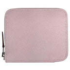 Hermes Azap Silk'in Compact Wallet Veau Epsom Mauve Pale
