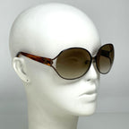 Celine Sunglasses Blason Triomphe Acetate Metal Brown Eyewear — view 5