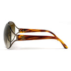Celine Sunglasses Blason Triomphe Acetate Metal Brown Eyewear — view 2