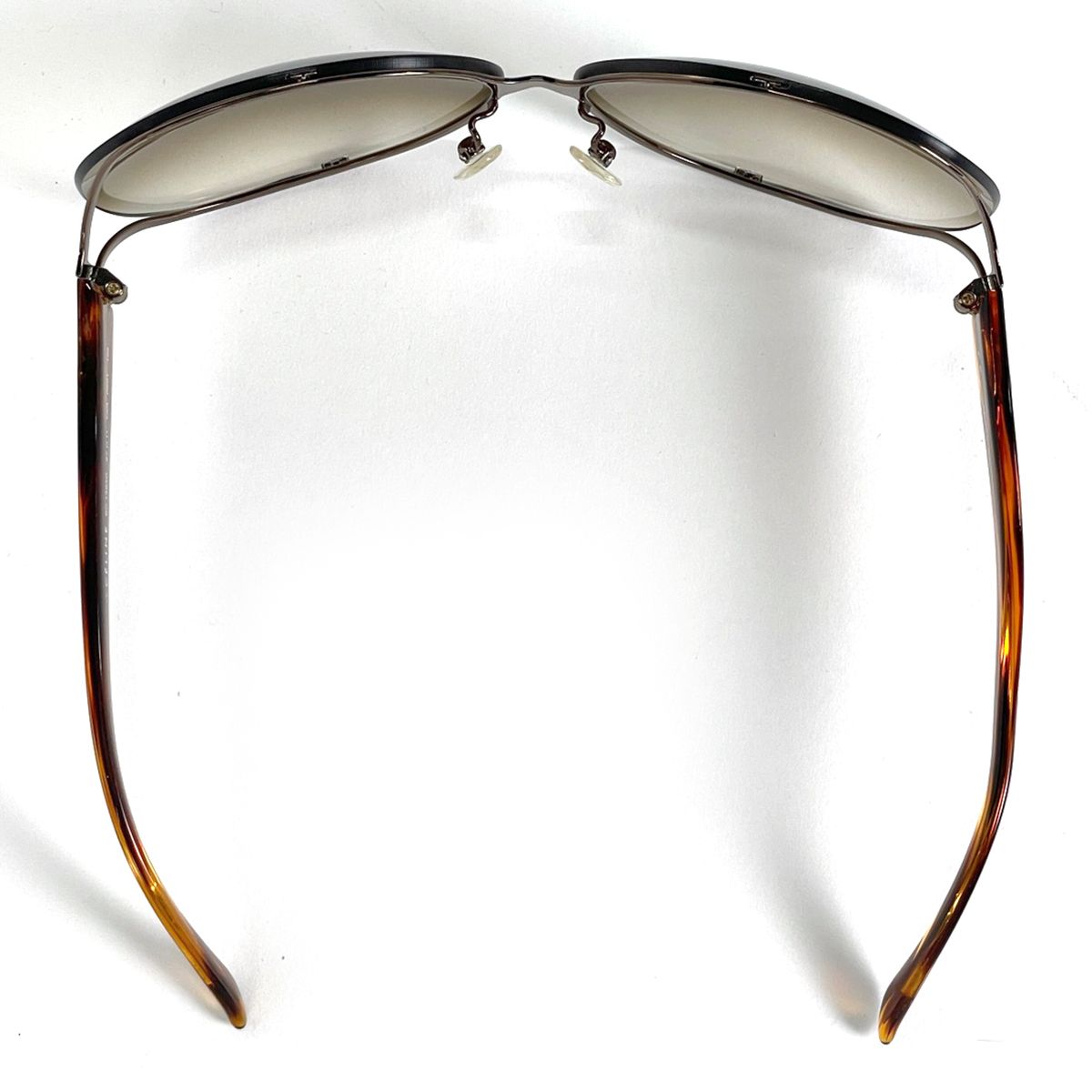 Celine Sunglasses Blason Triomphe Acetate Metal Brown Eyewear — view 3