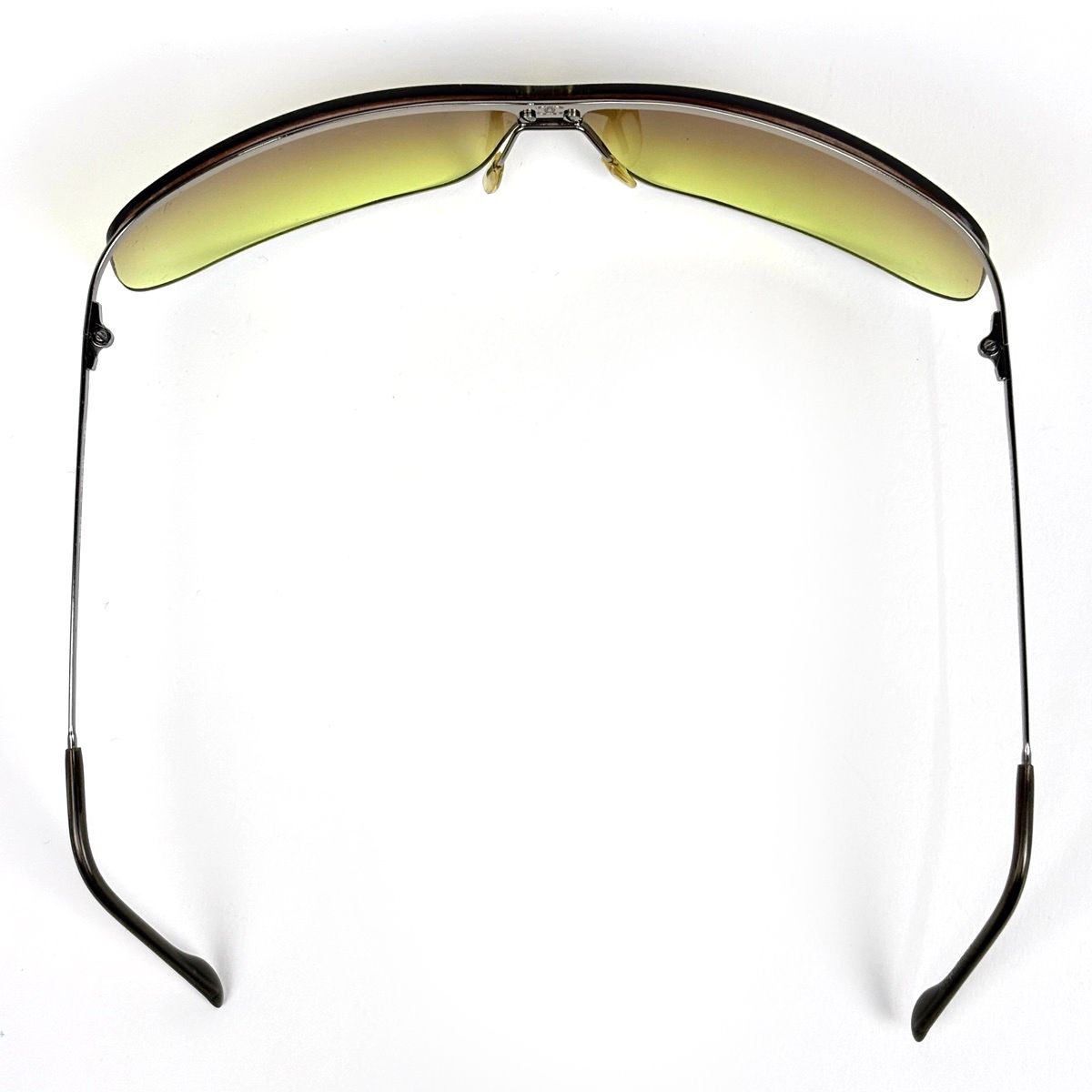 Chanel Sunglasses CC Logo Metal Acetate Silver Brown Eyewear — view 3