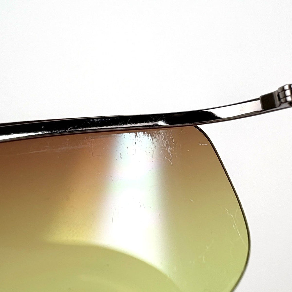 Chanel Sunglasses CC Logo Metal Acetate Silver Brown Eyewear — view 5