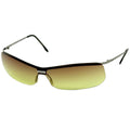 Chanel Sunglasses CC Logo Metal Acetate Silver Brown Eyewear