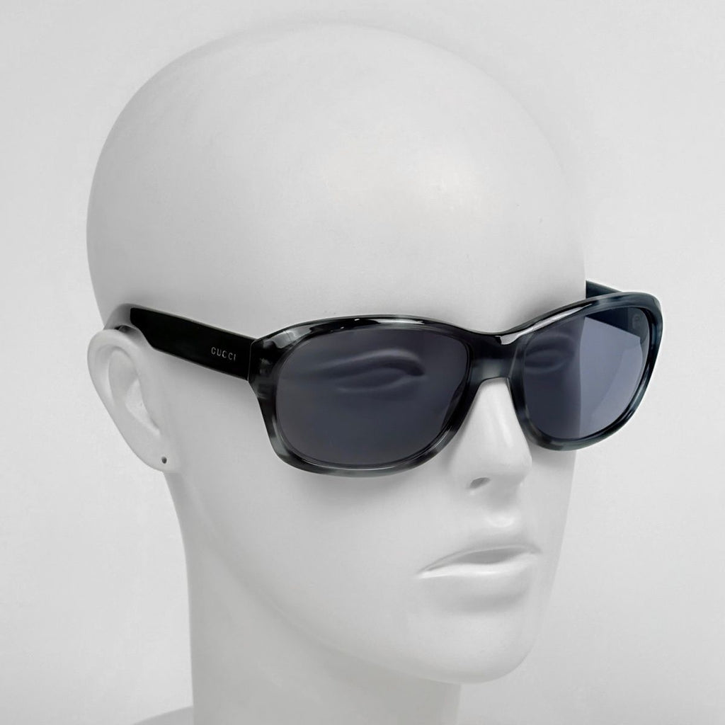 Gucci Sunglasses Logo Acetate Blue Eyewear — view 6
