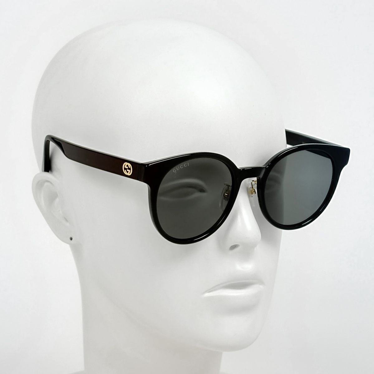 Gucci Sunglasses Interlocking G Acetate Black Eyewear — view 6