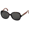 Fendi Sunglasses Pecan Pattern Acetate Brown Eyewear