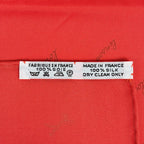 Hermes Carre 90 L'intrus Scarf Intruder Silk Red Multicolor — view 2