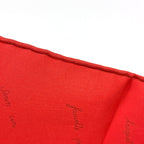 Hermes Carre 90 L'intrus Scarf Intruder Silk Red Multicolor — view 3