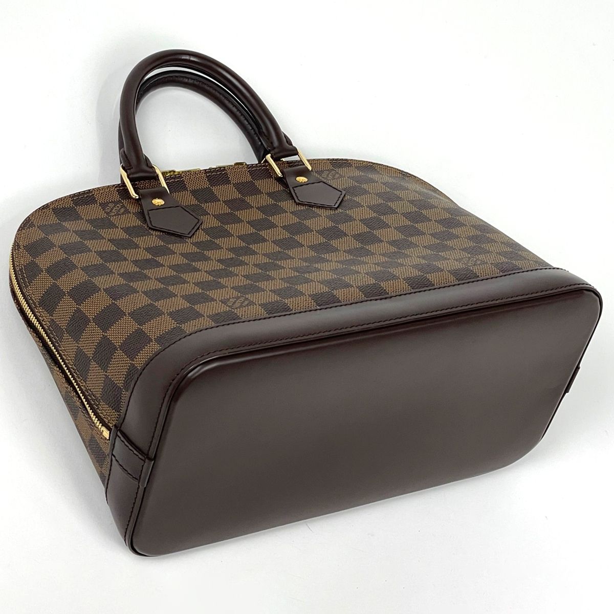 Louis Vuitton Alma Handbag Damier Brown — view 2