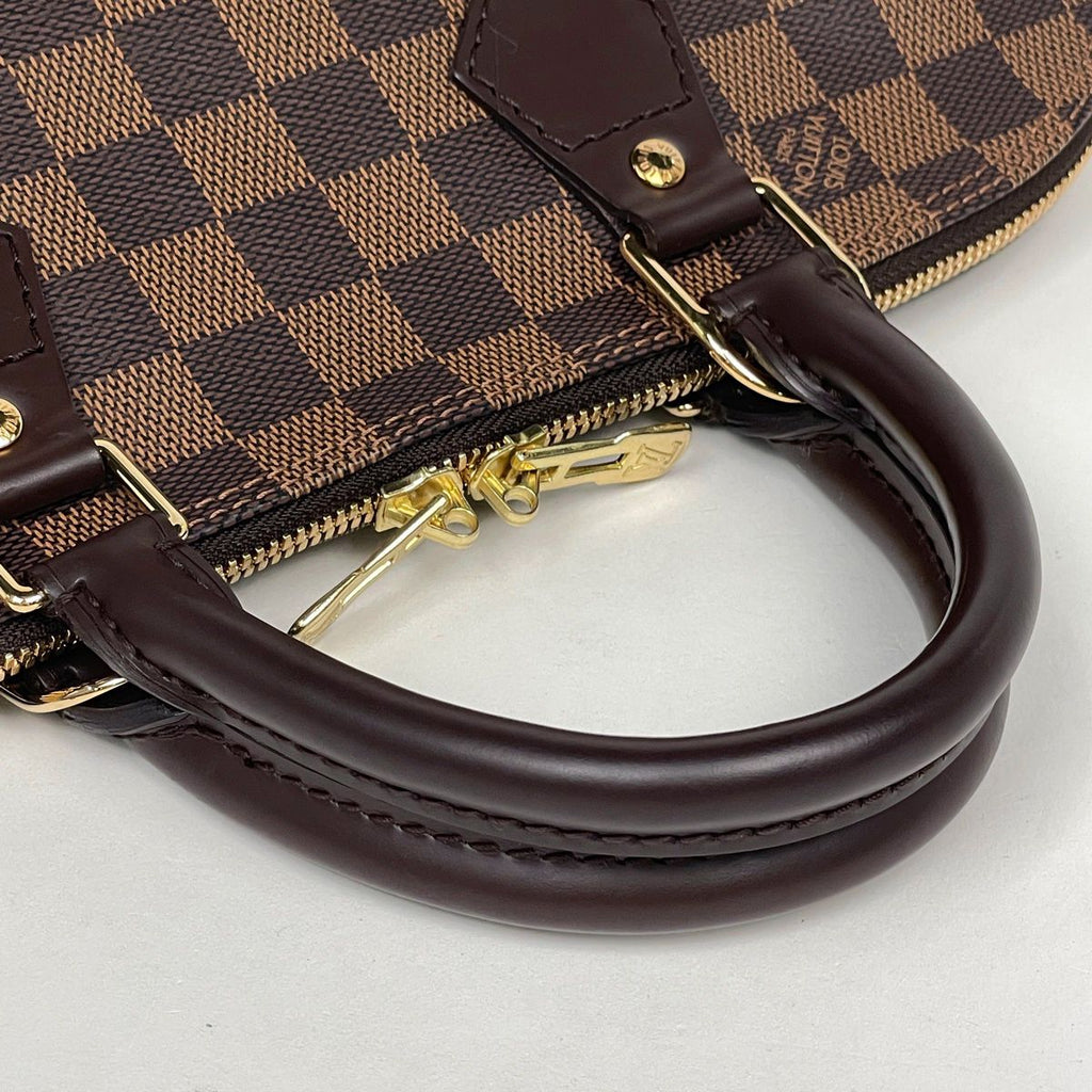 Louis Vuitton Alma Handbag Damier Brown — view 4