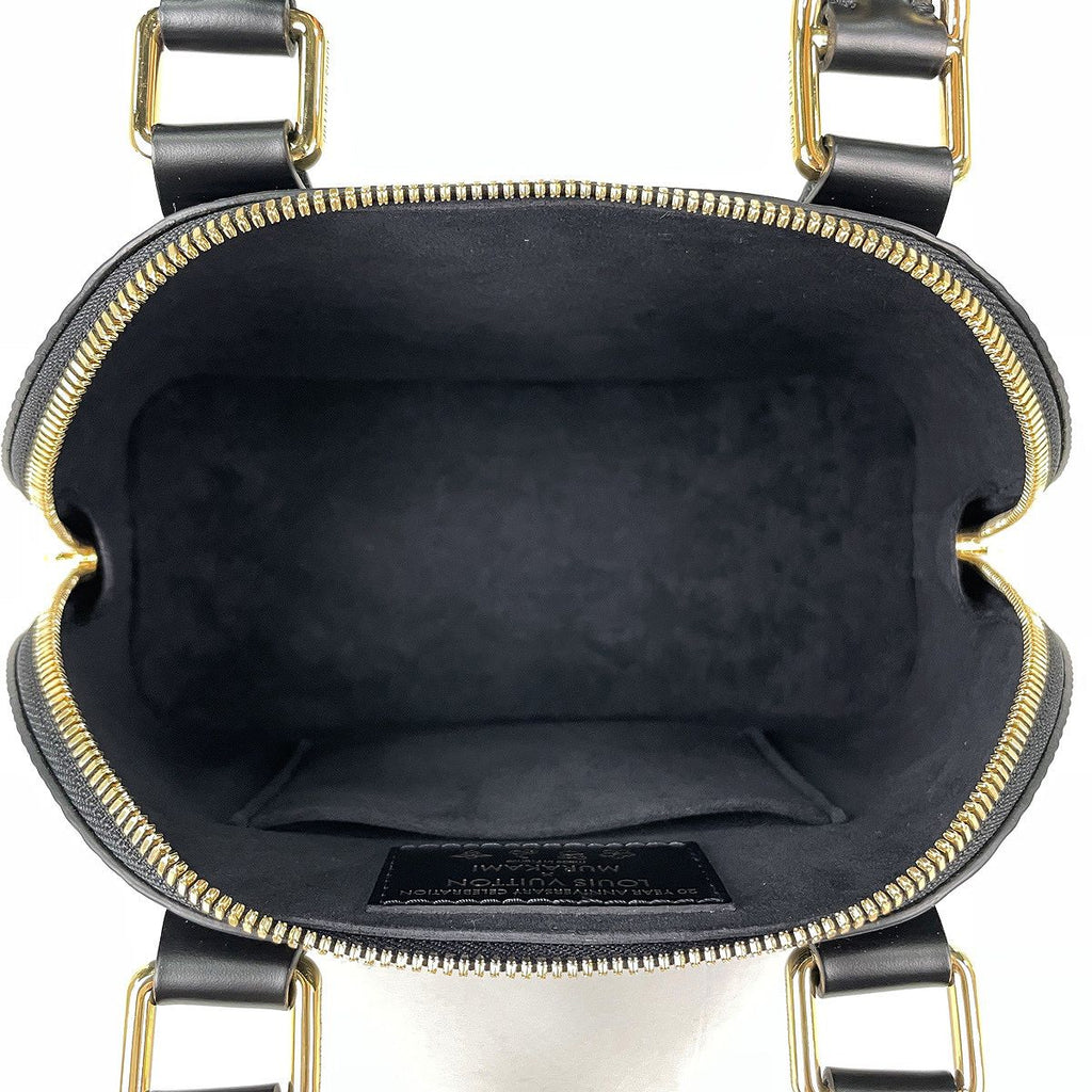 Louis Vuitton Alma BB Handbag 2-Way Takashi Murakami Epi Noir — view 6